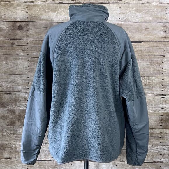 US Military Size Large Gen III Polartec 100 Cold Weather Fleece Jacket Green GC - Picture 6 of 13
